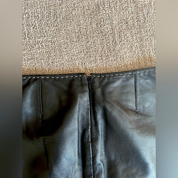 INC / Pencil / Genuine Leather Skirt / 4P - Picture 5 of 7